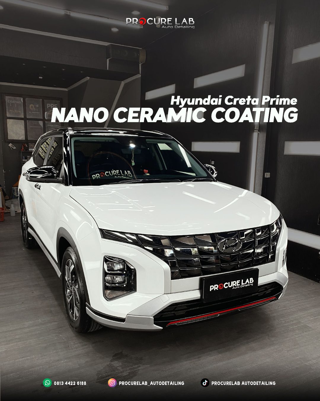 Nano Ceramic Coating pada Hyundai Creta Prime